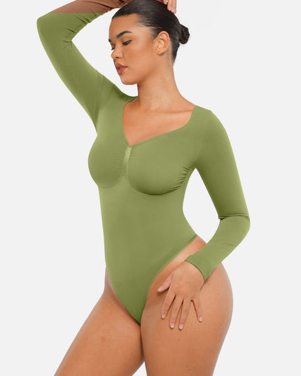 Novelia™ Seamless Sculpting Long Sleeve Bodysuit