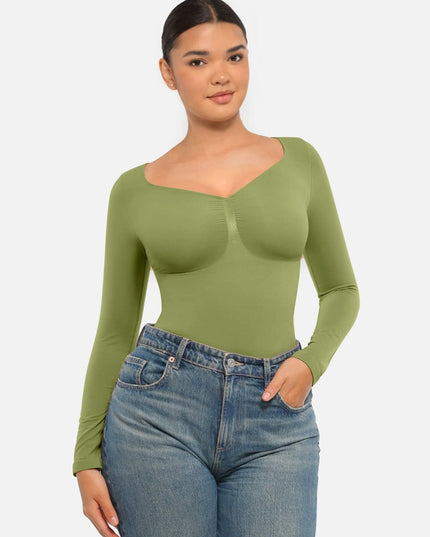 Novelia™ Seamless Sculpting Long Sleeve Bodysuit