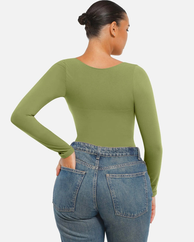 Novelia™ Seamless Sculpting Long Sleeve Bodysuit