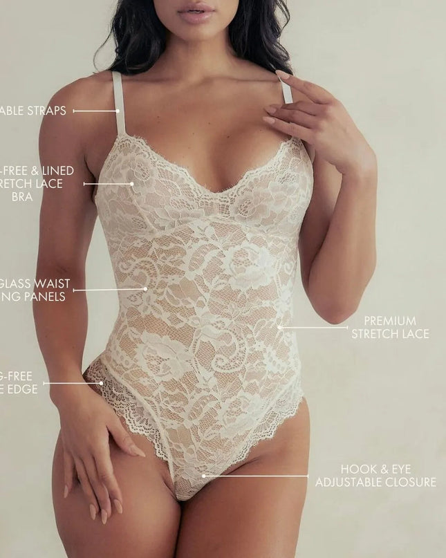 Novelia™ Premium Lace Sculpting Bodysuit