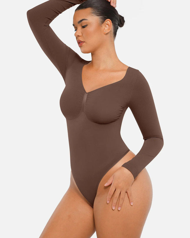 Novelia™ Seamless Sculpting Long Sleeve Bodysuit