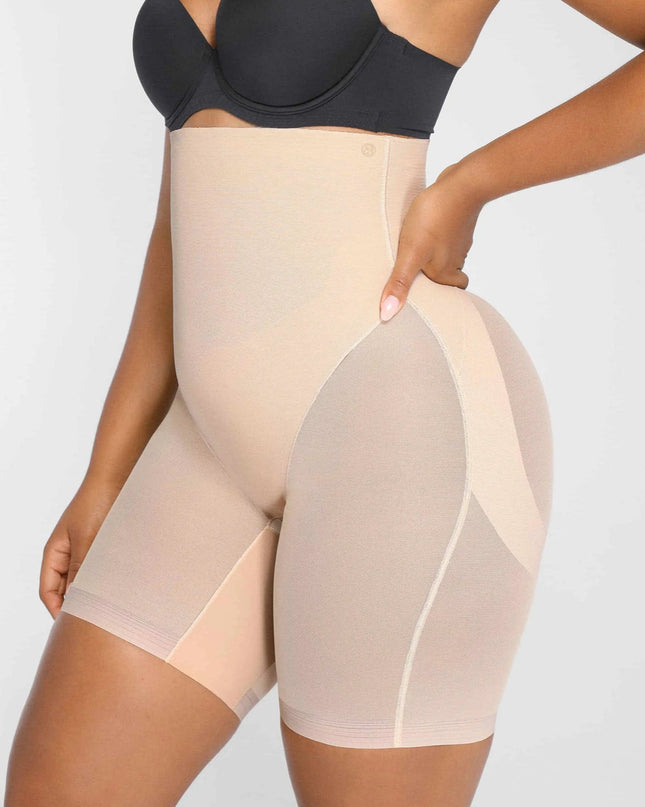 Novelia™ High-Waist Sculpting Shorts – MeshSmooth