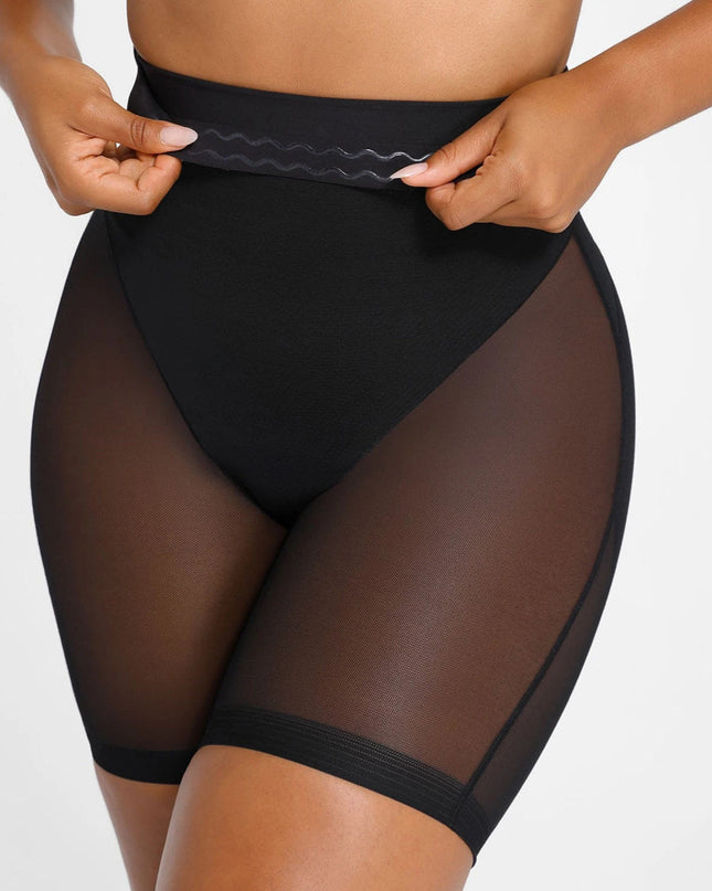 Novelia™ High-Waist Sculpting Shorts – MeshSmooth