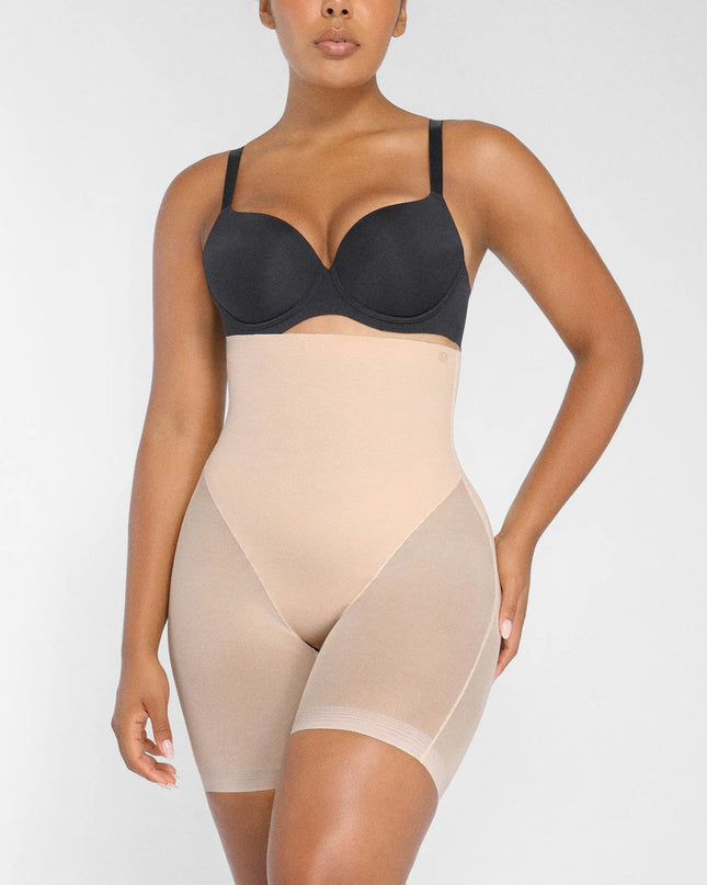 Novelia™ High-Waist Sculpting Shorts – MeshSmooth
